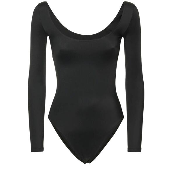 NWT BALENCIAGA Dancer Matte Spandex Bodysuit by Balenciaga. Size Medium - Picture 1 of 16